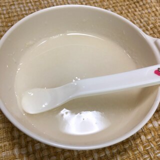 昆布だし粥 離乳食